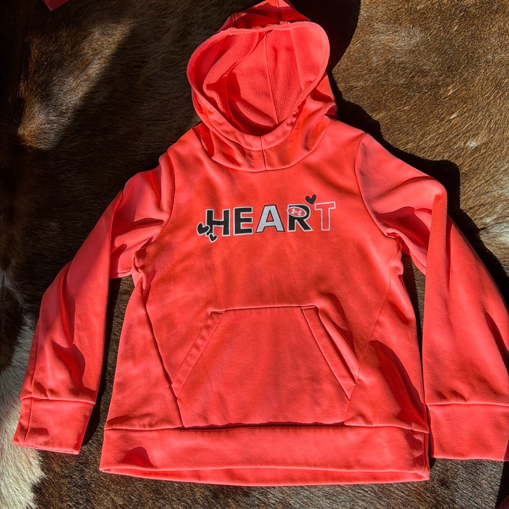 Great condition! Under armour hoodie for girls! Size YS